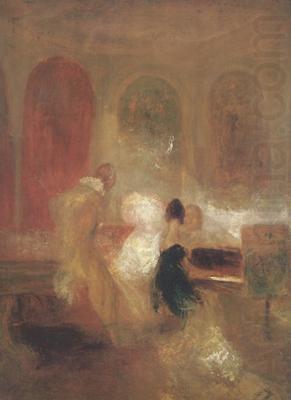 Music party in Petworth (mk31), Joseph Mallord William Turner